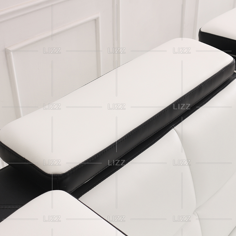 Canapé sectionnel élégant en toile avec table basse
