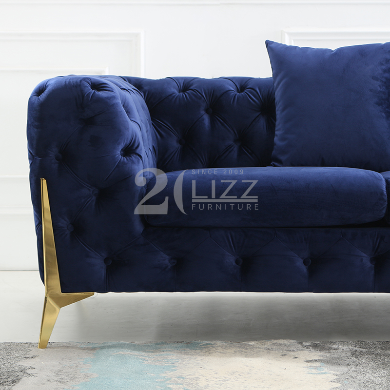Canapé en tissu Chesterfield moderne de meubles